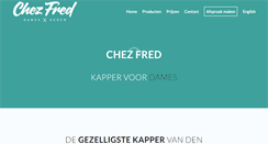 Desktop Screenshot of chezfred.nl